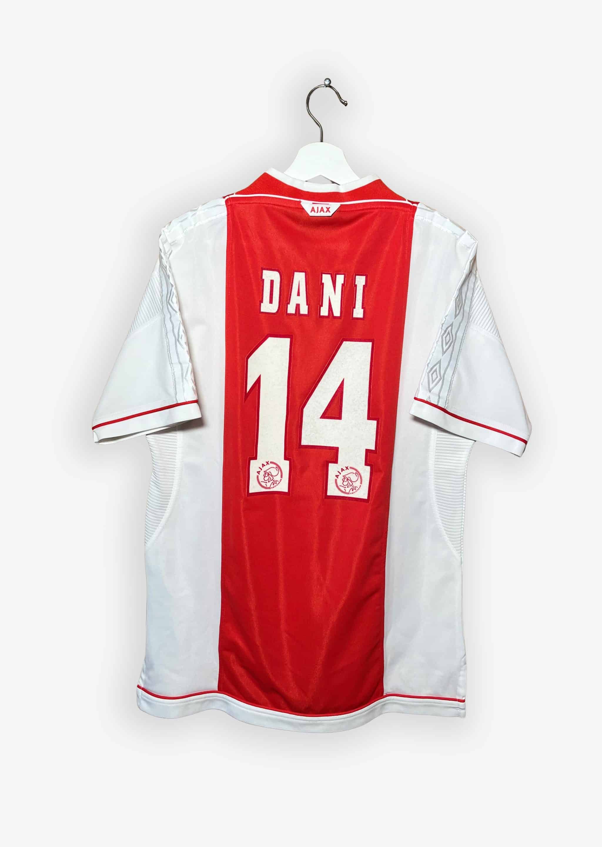 AJAX 1996/97 HOME SHIRT - #9 KLUIVERT (SIZE M) - Nr10 Store